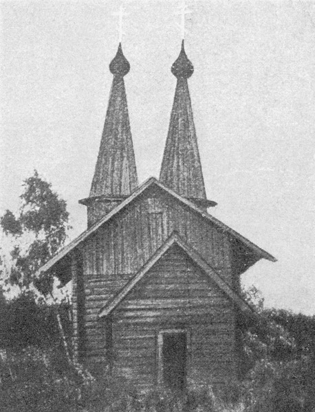 Шехна, погост Василий Великий. Фото нач. XX в.
