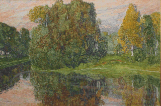 Головин А. Я. На островах. 1913 год. Холст, масло.