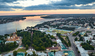 Кострома с высоты