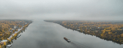 Волга с высоты
