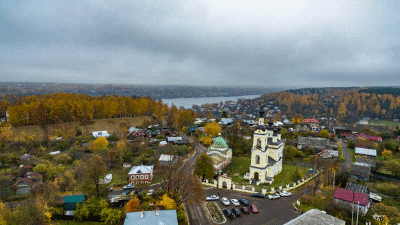 Волга с высоты