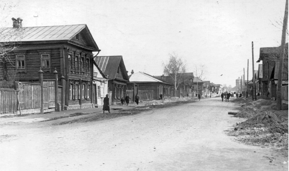  Вид с ул. Вольной в сторону водонапорной башни